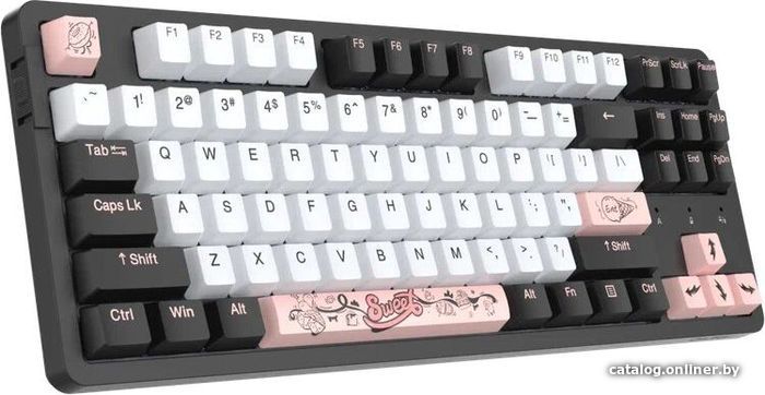 Клавиатура Dareu A87X (Dareu Blue Sky V3, черный/белый)