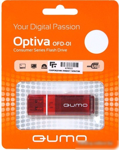 USB Flash QUMO Optiva 01 8GB