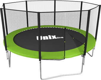Батут Unix Line Simple 12 ft Green (outside)
