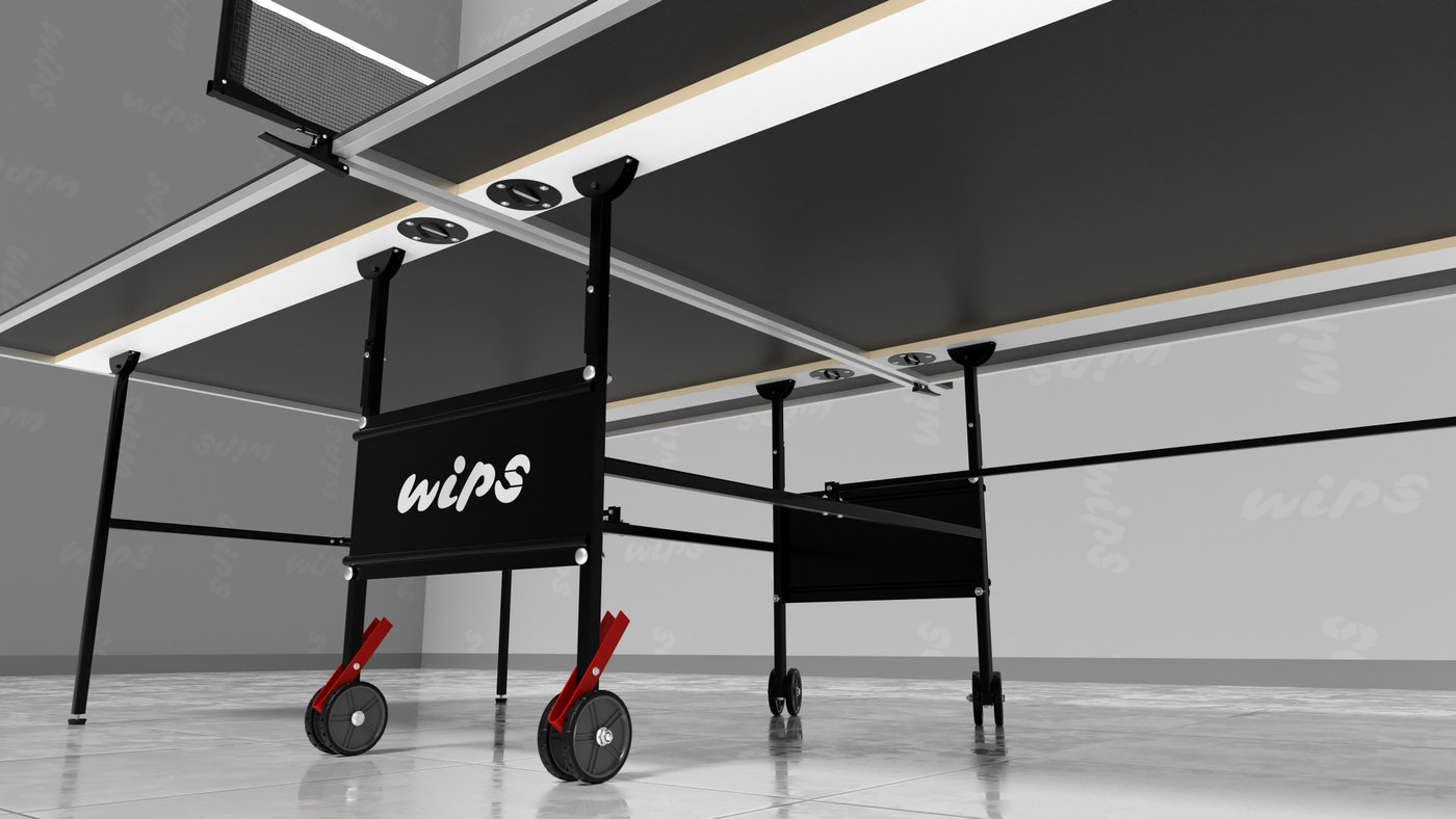 Теннисный стол Wips Roller Outdoor Composite G6 (графит)