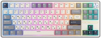 Клавиатура Royal Kludge R87 Pro Half Grey (RK Brown)