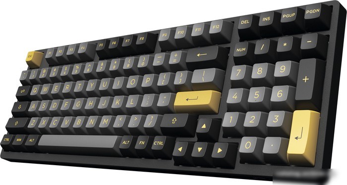 Клавиатура Akko 3098N Black & Gold (TTC Gold Pink)