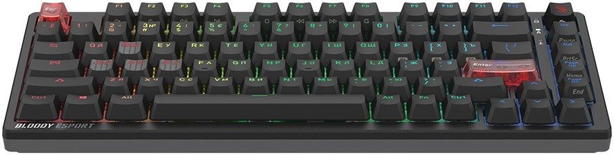 Клавиатура A4Tech Bloody MS76 (черный)