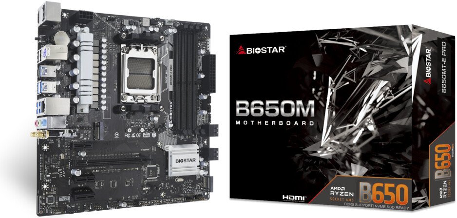 Материнская плата BIOSTAR B650MT-E Pro Ver. 6.0