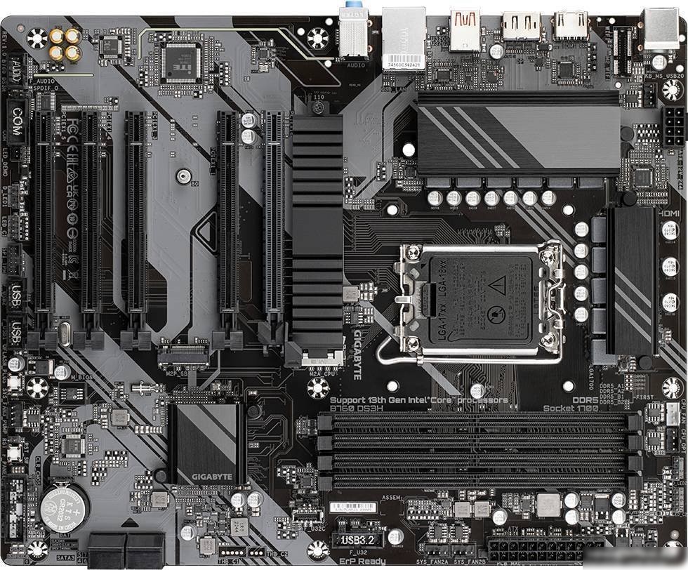 Материнская плата Gigabyte B760 DS3H (rev. 1.0)