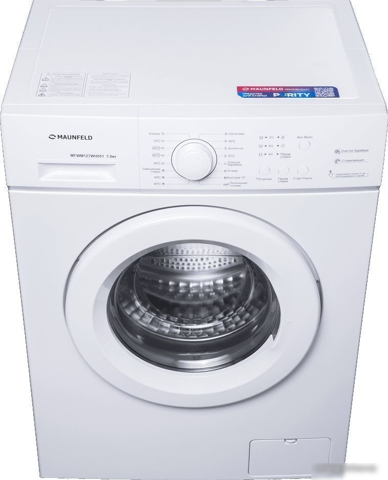 Стиральная машина MAUNFELD MFWM127WH051