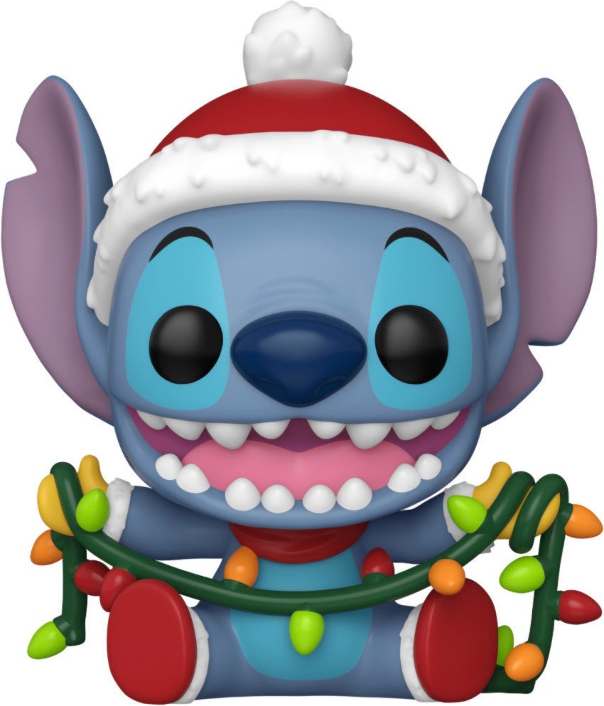 Фигурка Funko POP! Disney Lilo & Stitch Holiday Stitch with Lights Fun80038