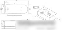 Каркас AM.PM Like W80A-170-070W-R
