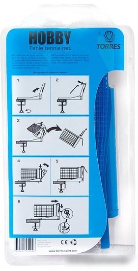Сетка для настольного тенниса Torres Hobby TT5017