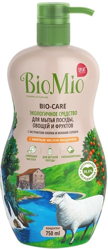 Средство для мытья посуды BioMio Bio-Care Мандарин 450 мл