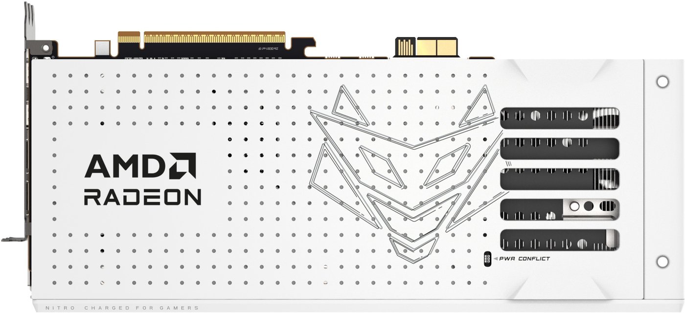 Видеокарта Sapphire Nitro+ Radeon RX 9070 XT OC PhantomLink Polar Edition 11348-08-20G