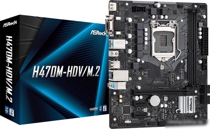 Материнская плата ASRock H470M-HDV/M.2