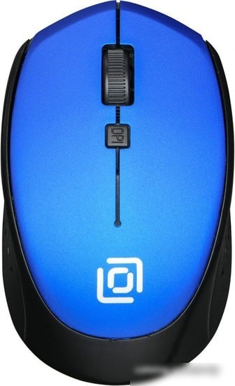 Мышь Oklick 488MW (черный/синий) Мышь Oklick 488MW (черный/синий)