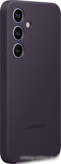 Чехол для телефона Samsung Silicone Case S24 (темно-фиолетовый)