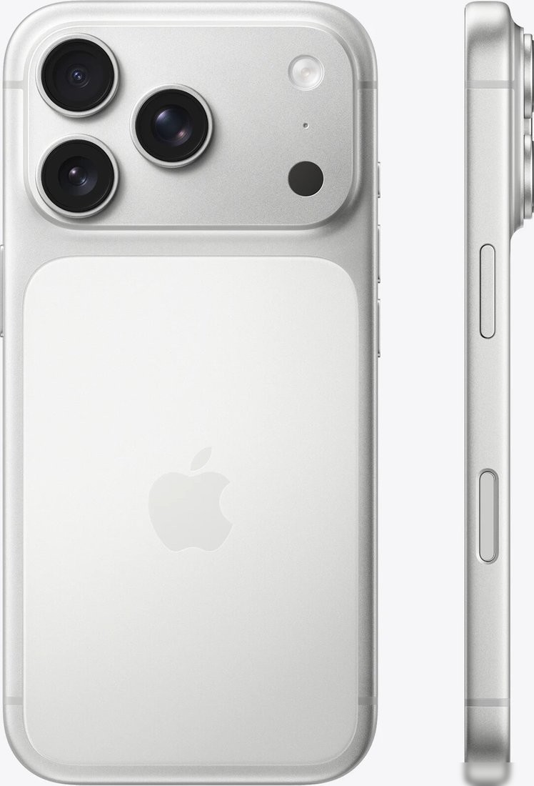 Телефон Apple iPhone 17 Pro Dual eSim 1TB (серебристый)