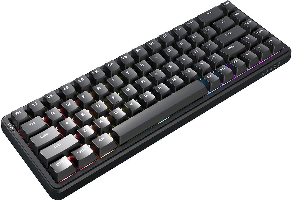 Клавиатура Ajazz AK680 Max (8+1K) (черный)
