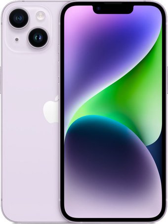 Телефон Apple iPhone 14 256GB (фиолетовый)