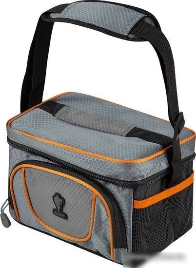 Термосумка Leonord ML15009 5л (серый/оранжевый)