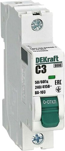 Выключатель автоматический DEKraft 12266DEK