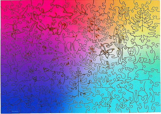 Пазл Puzzle Стихия цвета 9084409