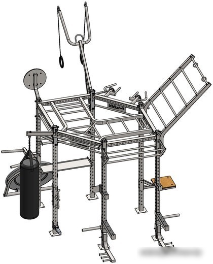 Силовой комплекс Body-Solid SR-HEXPROCLUB