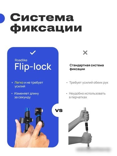 Палки для скандинавской ходьбы RoadLike 335122 (желтый)
