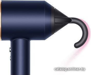 Фен Dyson HD08 Supersonic (с переходником на евровилку, берлинская лазурь/медный)