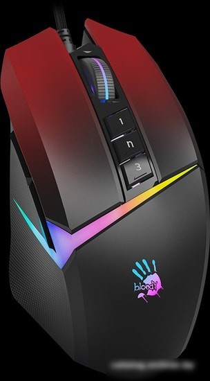 Игровая мышь A4Tech Bloody W60 Max (красный)