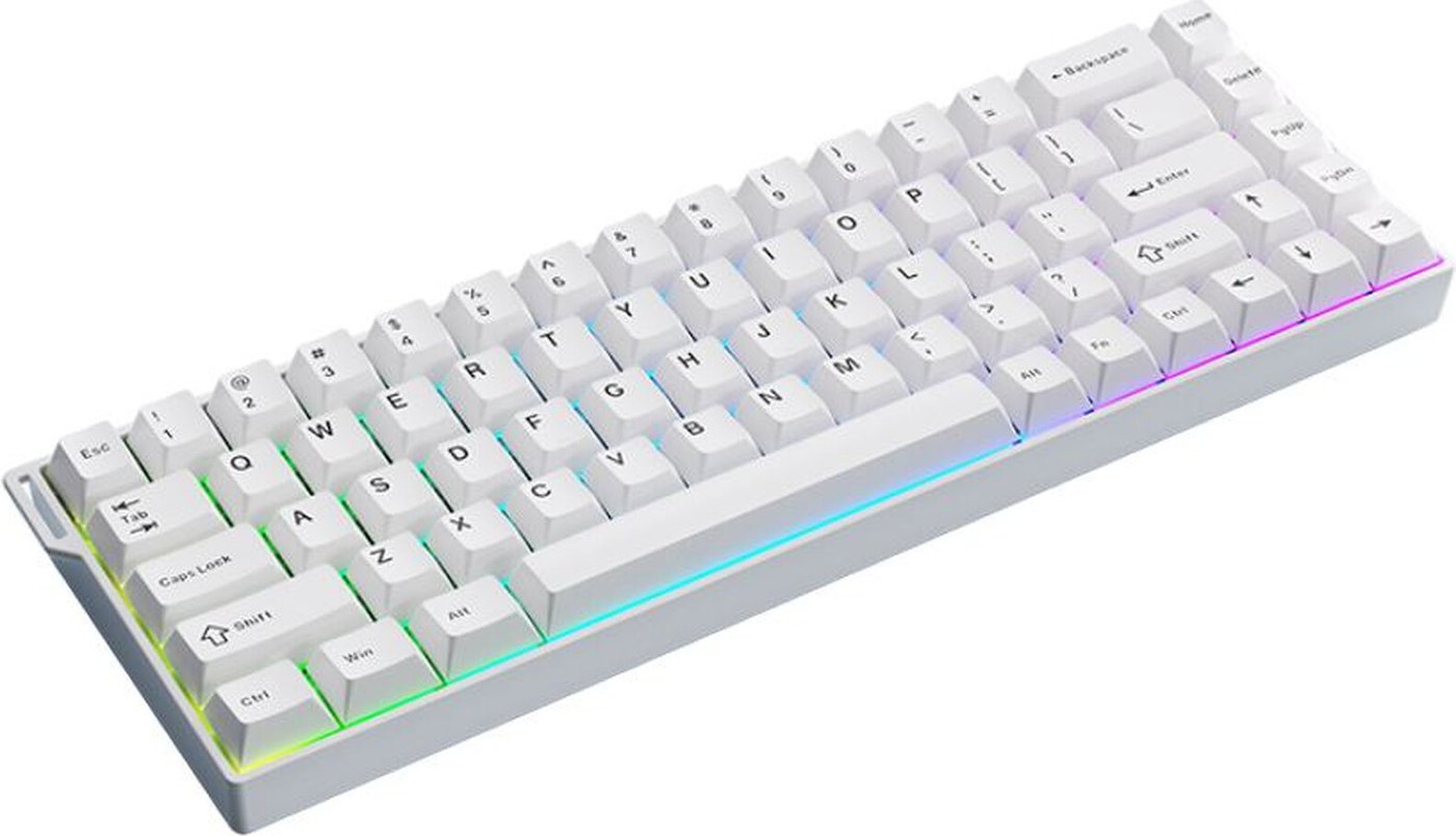 Клавиатура Ajazz AK680 V2 (белый, Ajazz Ice Island Switch)