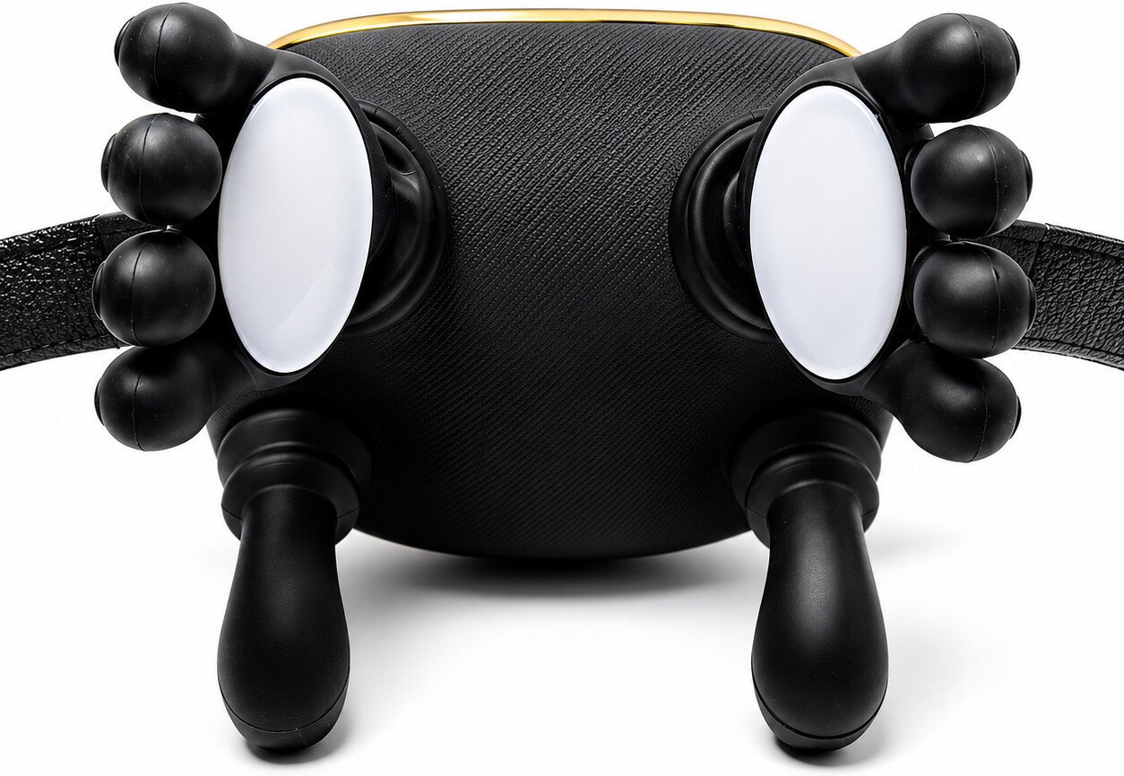Массажер для шеи и плеч VibeWell P-054 (черный)