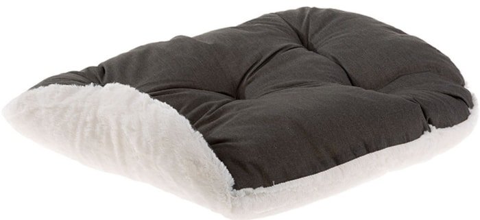 Лежак Ferplast Relax 100/12F 82100097 (серый с бежевым мехом)