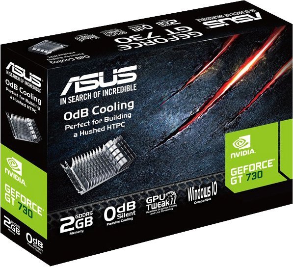 Видеокарта ASUS GeForce GT 730 2GB GDDR5 GT730-SL-2GD5-BRK