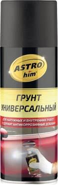 Автомобильный грунт ASTROhim Грунт универсальный AC-612 520мл (черный)