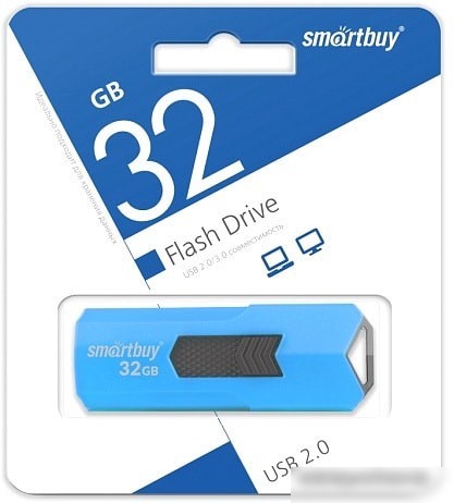 USB Flash Smart Buy Stream 32GB (синий)