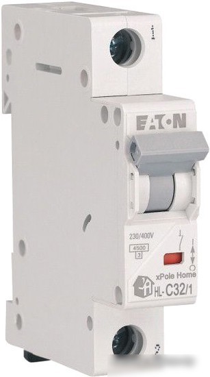 Выключатель автоматический Eaton HL-C321 1P 32A C 4.5кА 1M 194734