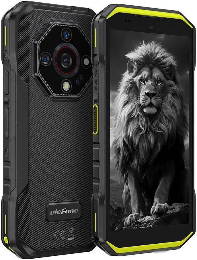 Телефон Ulefone Armor X32 Pro 8GB/256GB (черный/зеленый)