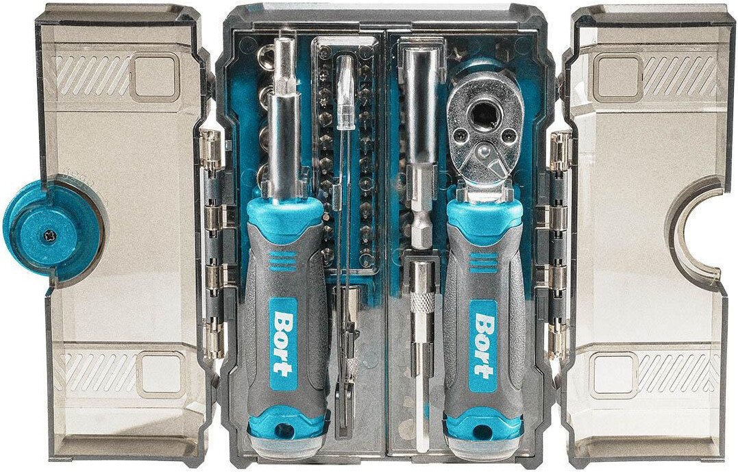 Универсальный набор инструментов Bort BTK-78 (78 предметов)