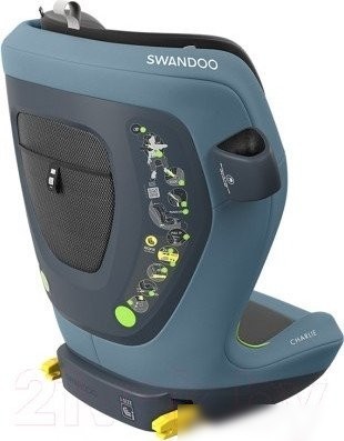 Детское автокресло Swandoo Charlie i-size (blueberry)
