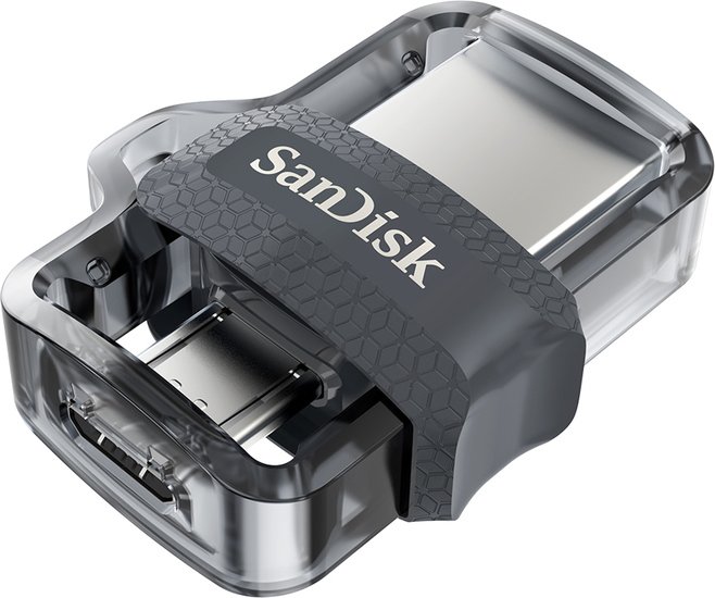 USB Flash SanDisk Ultra Dual M3.0 128GB [SDDD3-128G-G46]