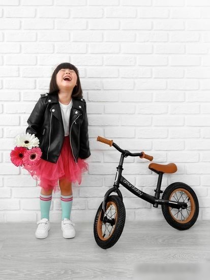 Беговел Amarobaby Road Racer (черный)