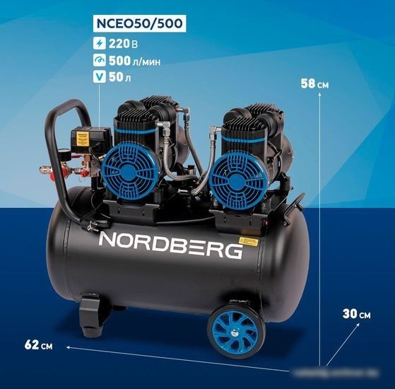 Компрессор Nordberg NCEO50/500