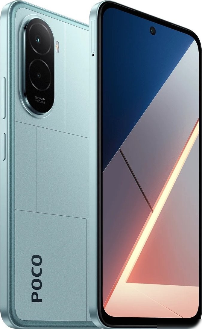 Телефон POCO M7 4G 8GB/256GB международная версия (голубой)