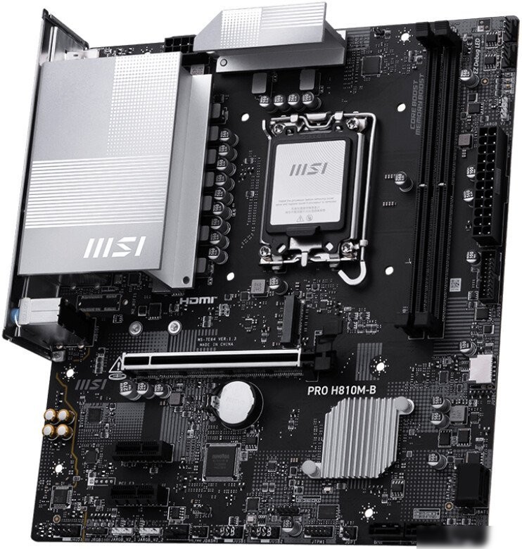 Материнская плата MSI Pro H810M-B