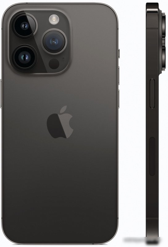 Телефон Apple iPhone 14 Pro eSIM 256GB (космический черный)