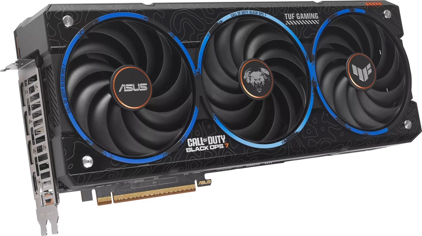 Видеокарта ASUS TUF Gaming Radeon RX 9070 XT COD BO7 Special Edition TUF-RX9070XT-O16G-COD-BO7