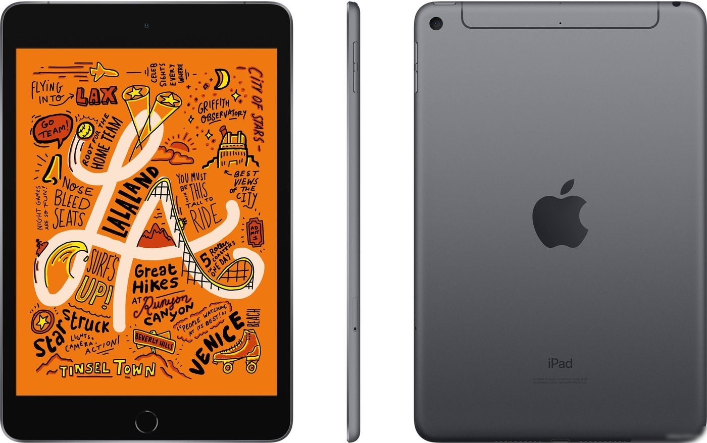 Планшет Apple iPad mini 2019 256GB LTE MUXC2 (серый космос)