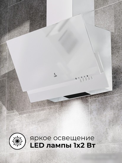 Кухонная вытяжка LEX Mera 500 (белый)