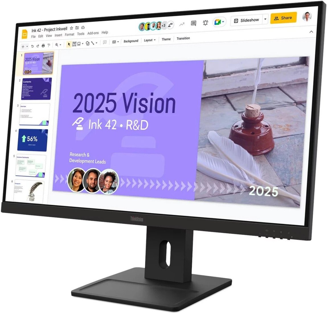 Монитор Lenovo ThinkVision E27Q-40 64BDGAS4CB