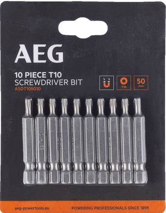 Набор бит AEG Powertools 4932479521 (10 шт)