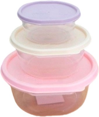 Набор контейнеров ILikeGift Color life round 6931-3 (3шт)